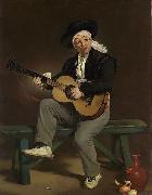 Edouard Manet The Spanish singer oil on canvas